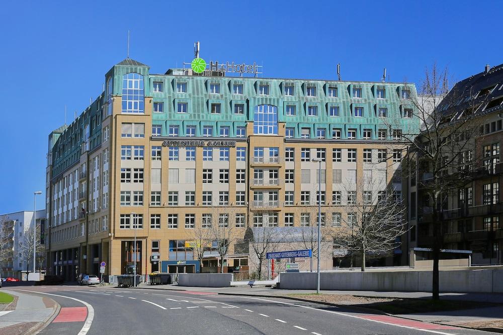 H+ Hotel Leipzig Exterior foto